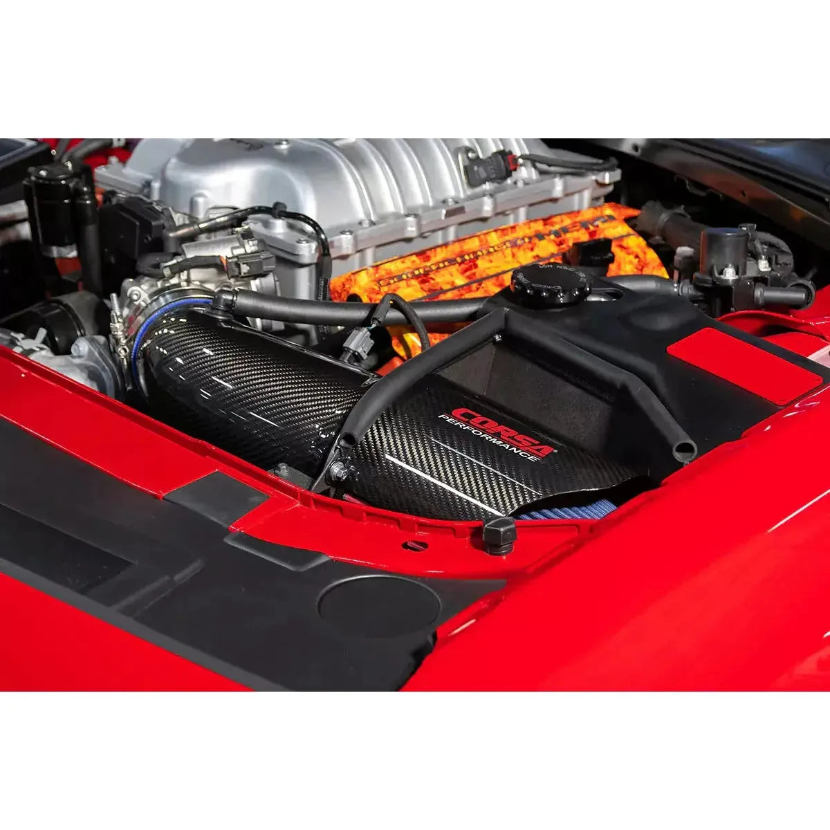 2017-2022 Dodge Hellcat 6.2L Charger | Challenger | CORSA Performance Carbon Fiber Air Intake
