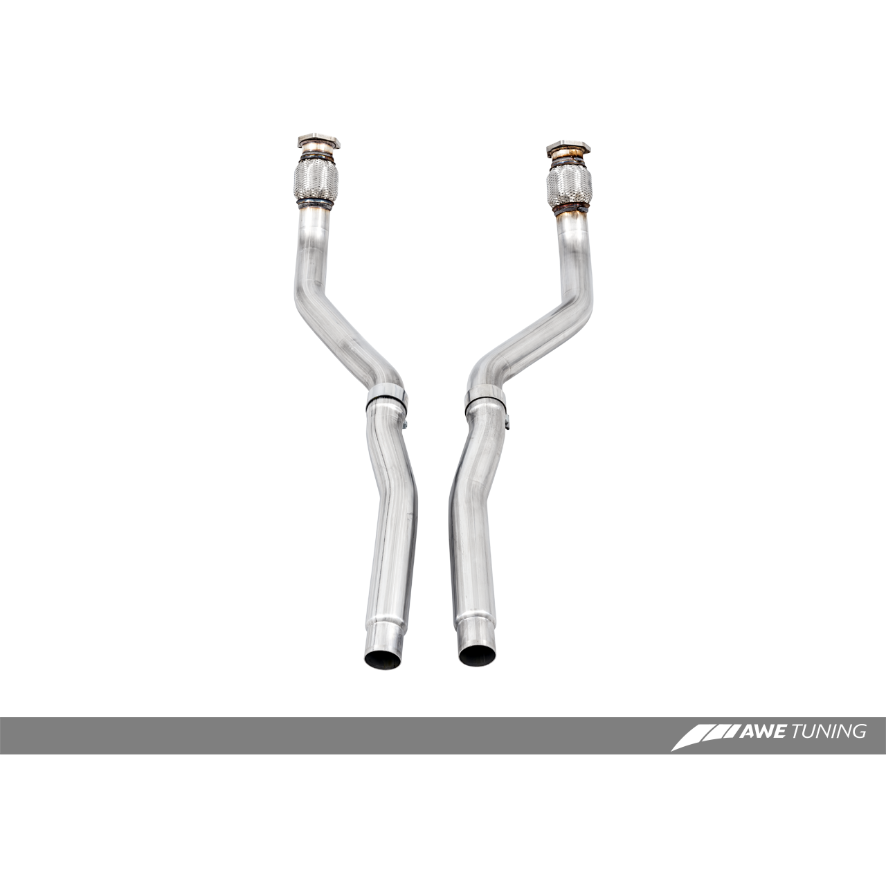 AWE Tuning Non-Resonated Downpipes Audi S4 | S5 3.0T 2010-2017 - 3220-11010