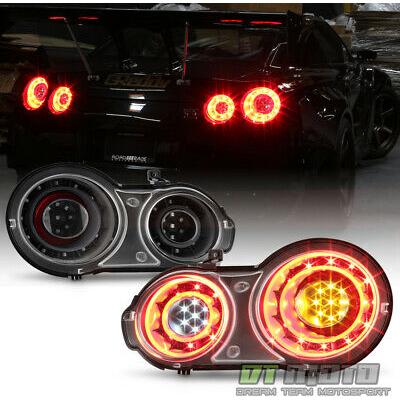 2009-2016 Nissan GT-R | Spyder Auto LED Tail Lights Black