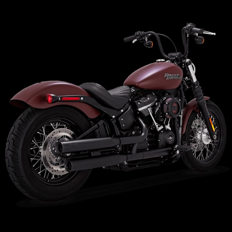 Vance & Hines 2018-2022- Harley Davidson Softail Eliminator 300 PCX Slip-Ons Black Exhaust