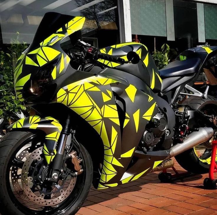 2005 Yamaha YZF-R6 Matte Yellow Fairing Kit