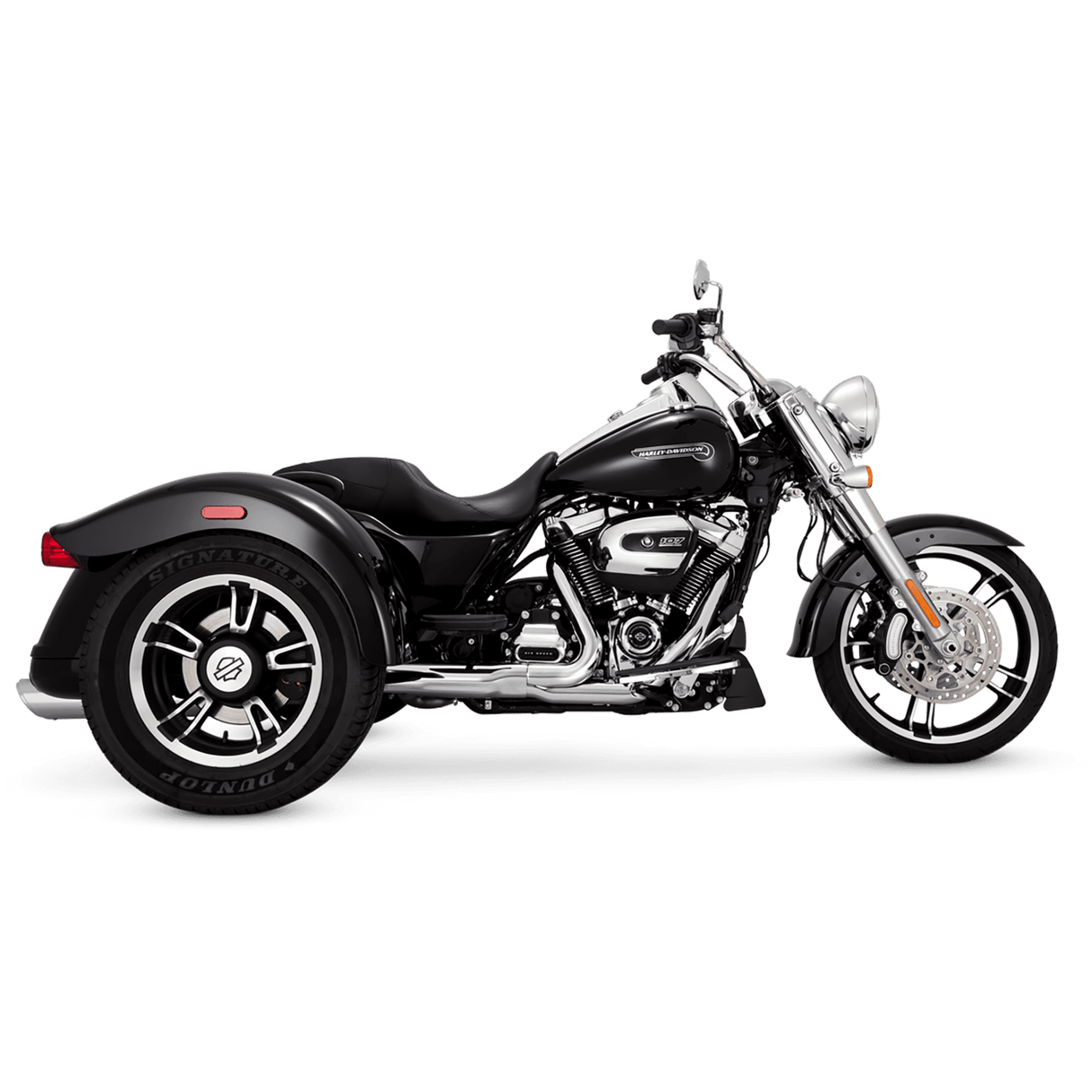 Vance & Hines 2015-2016- HD Trike Freewheeler Twin Sl Slip-On Exhaust