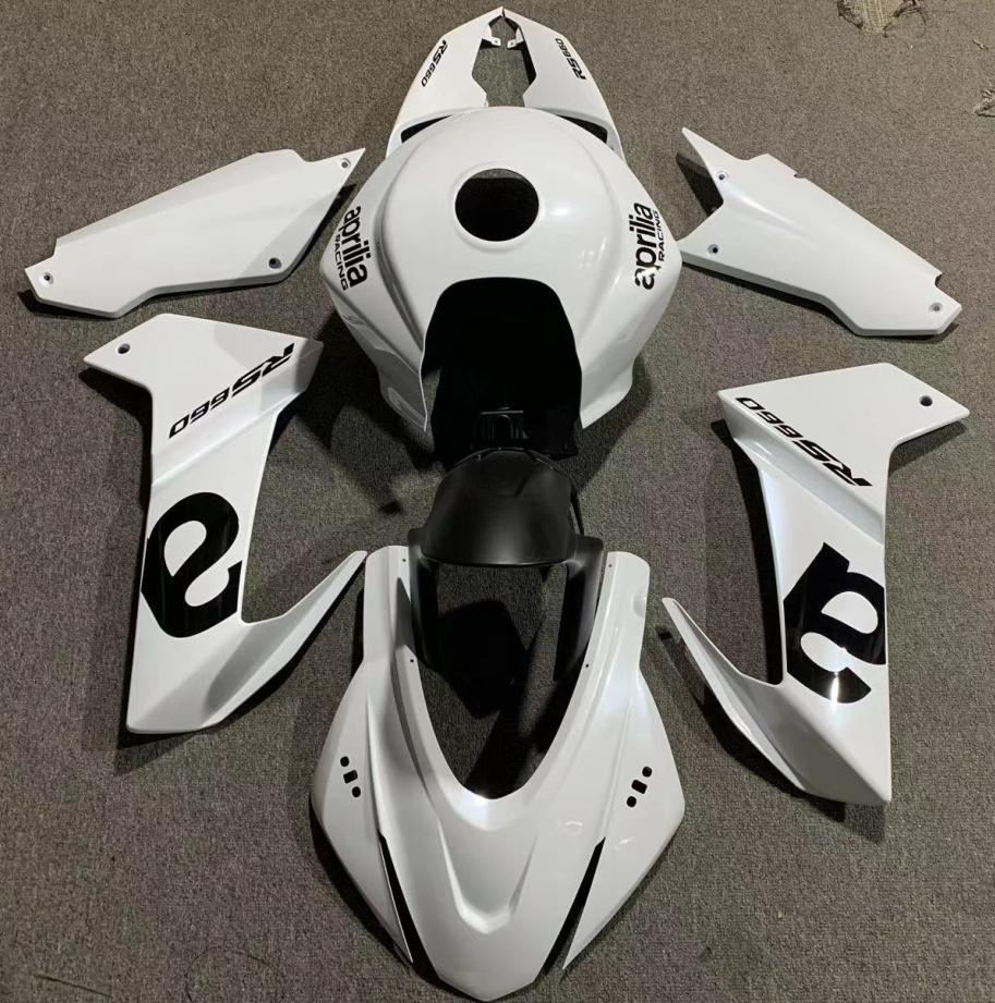 2020-2024 Aprilia RS660 White Logo Fairing Kit