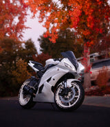 2008-2016 Yamaha YZF 600 R6 Pearl White Fairing Kit