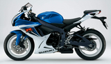 2011-2024 Suzuki GSXR 600/750 Blue White Fairing Kit