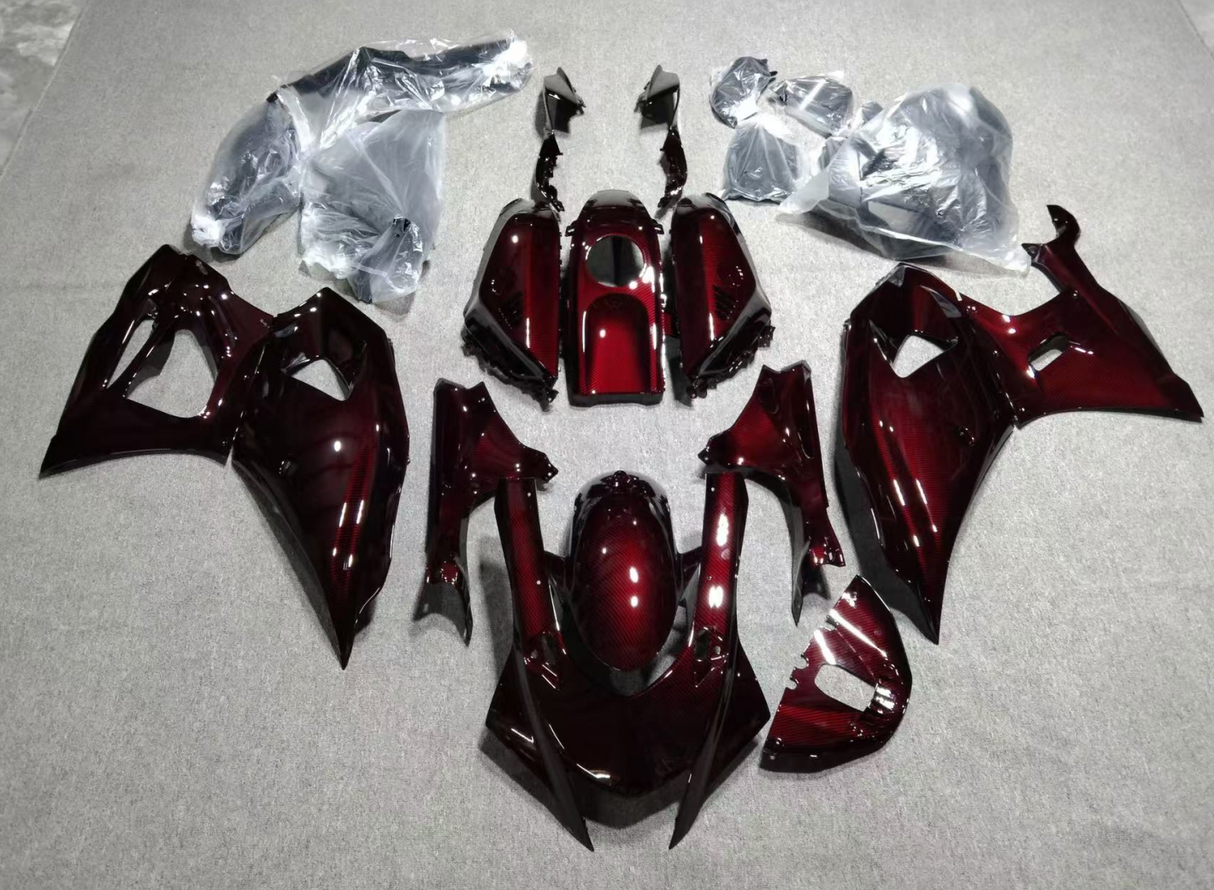 2021-2024 Yamaha YZF-R7 Red Carbon Fiber Fairing Kit