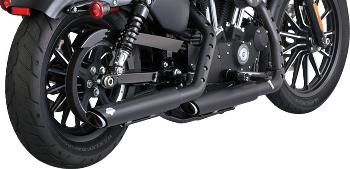 Vance & Hines 2014-2022- HD Sportster Twin Slash 3In PCX Slip-On Exhaust