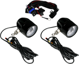 Custom Dynamics 2020-2023 Indian - ProBEAM® LED Halo Fog Lamps - Black