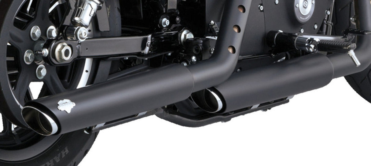 Vance & Hines 2014-2022- HD Sportster Twin Slash 3In PCX Slip-On Exhaust