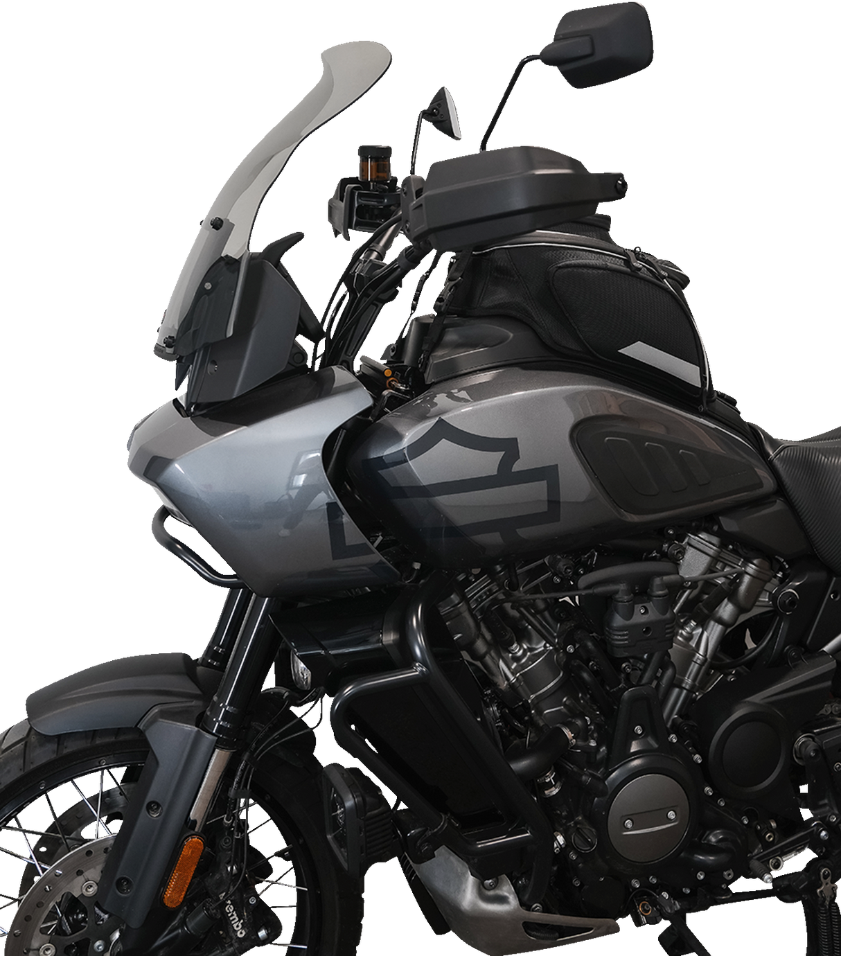 Klock Werks - 2021-2023 Harley Davidson- 15.5" Pan America Tint  Flare* Windshield