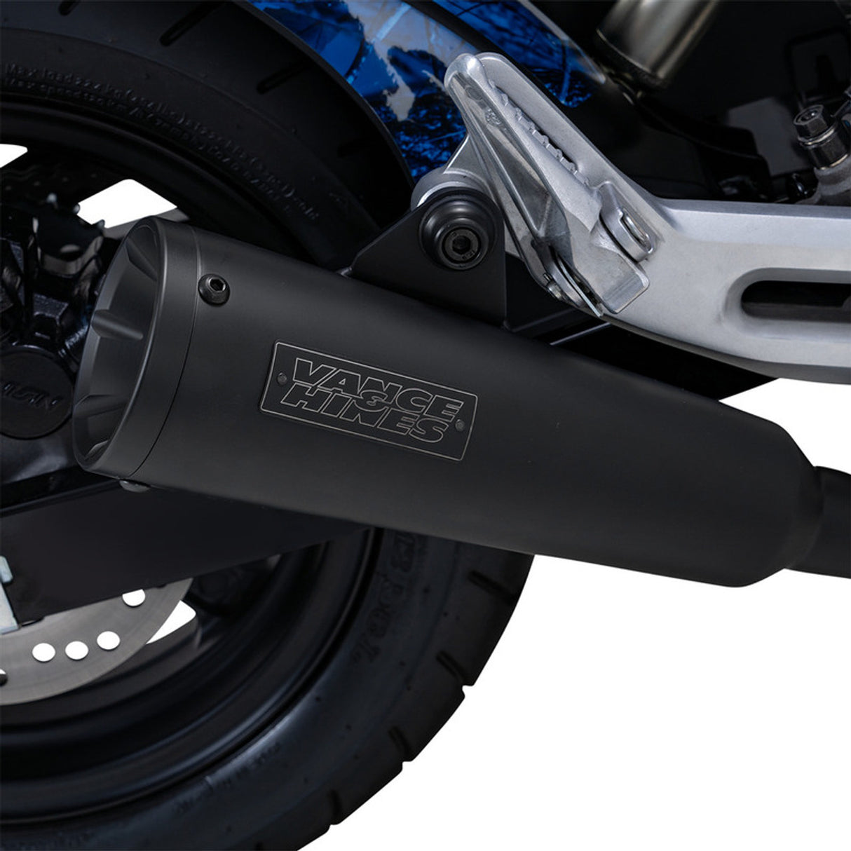 Vance & Hines 2022- Honda Grom S/O Black Slip-On Exhaust