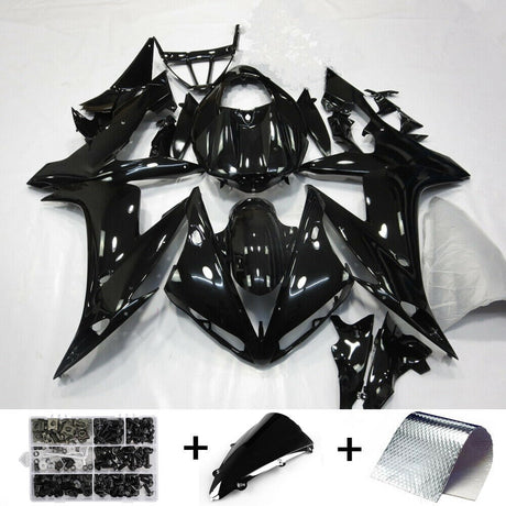 2004-2006 Yamaha YZF R1  Fairing Gloss Black Fairing Kit