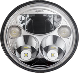 Custom Dynamics - 2015-2021 Indian - 7" TruBEAM Headlamp - Chrome