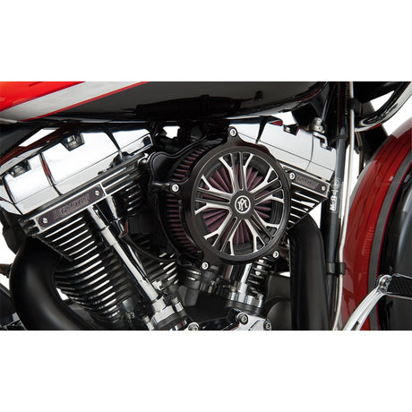 2008-2016 Harley Davidson - Performance Machine Super Gas Air Cleaner - Black - Throttle By Wire