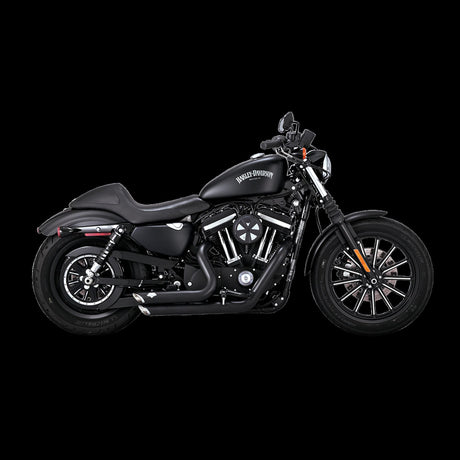 Vance & Hines 2006-2011- Harley Davidson Dyna Shortshots Staggered Bl PCX Full System Exhaust