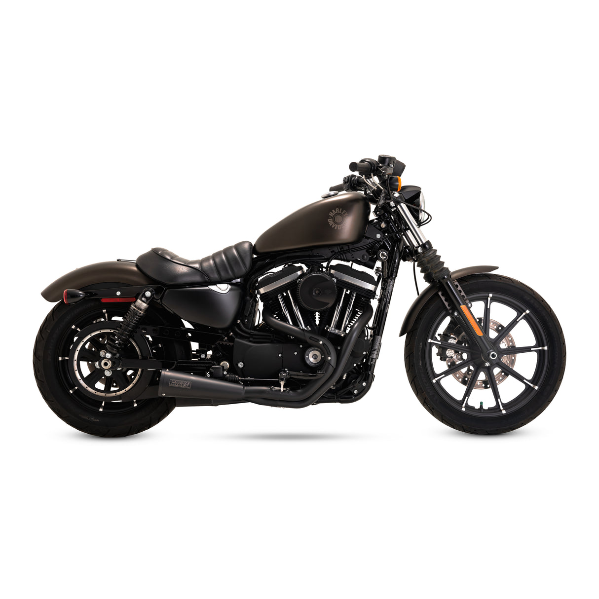 Vance & Hines 2004-2013- HD Sportster SS 2-1 Black Full System Exhaust