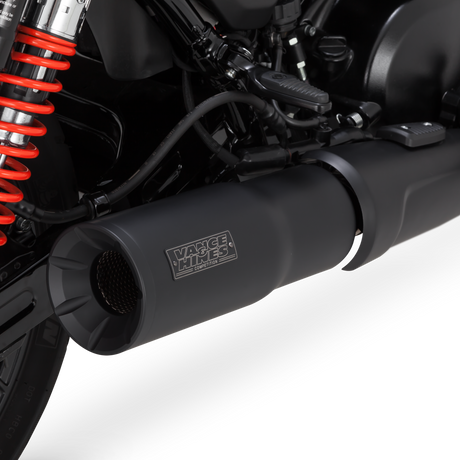 Vance & Hines 2017-2020 Harley Davidson- Street Rod Slip-On Black Slip-On Exhaust