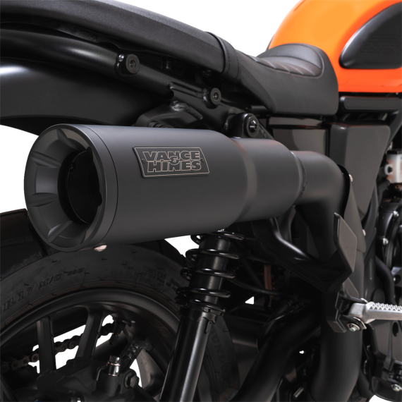 Vance & Hines- Honda CL500 Scrambler HO S/O Slip-On Black Exhaust