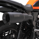 Vance & Hines- Honda CL500 Scrambler HO S/O Slip-On Black Exhaust