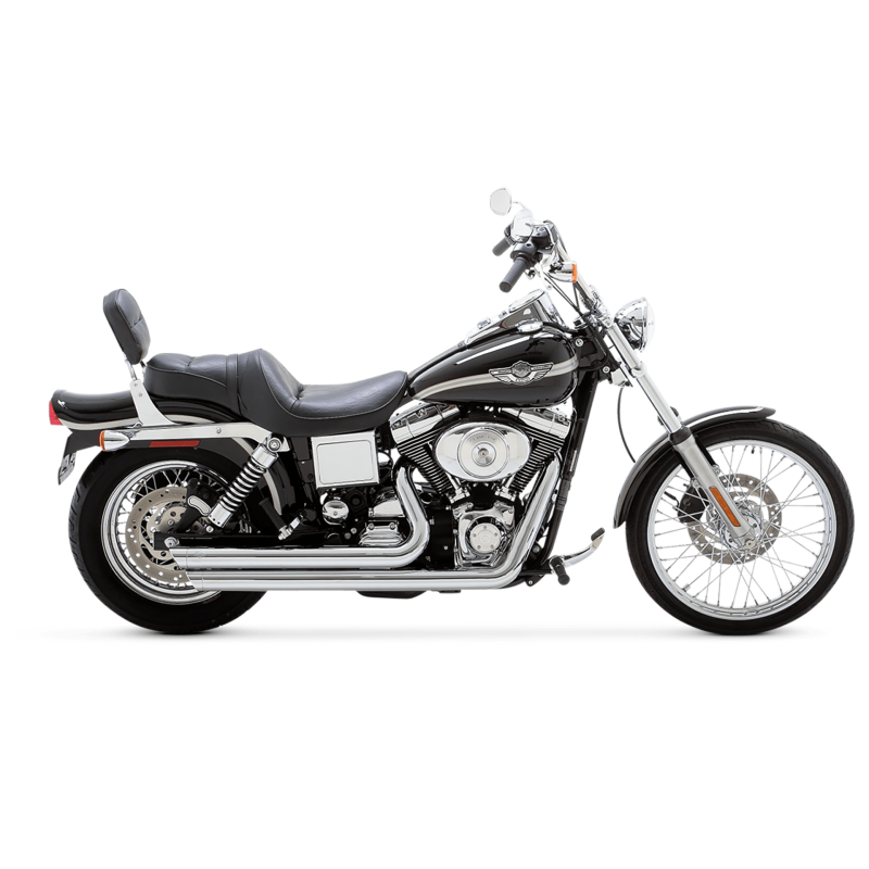 Vance & Hines 2010-2017- Harley Davidson Dyna Bigshots Staggered PCX Full System Chrome Exhaust