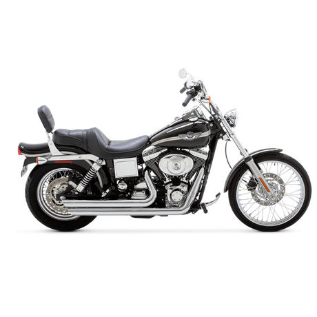 Vance & Hines 2010-2017- Harley Davidson Dyna Bigshots Staggered PCX Full System Chrome Exhaust