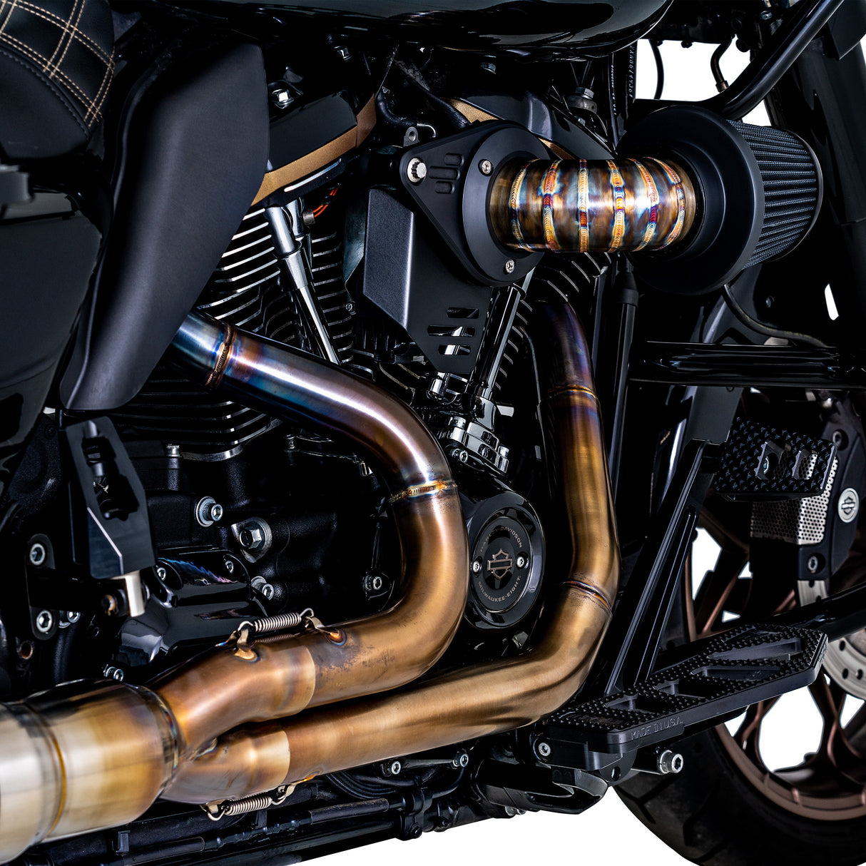 Vance & Hines 2017-2021- HD Touring/Softail VO2 Falcon Intake SS