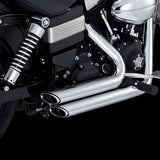 Vance & Hines 2012-2017- Harley Davidson Dyna Shortshots Staggered Chrome PCX Full System Exhaust