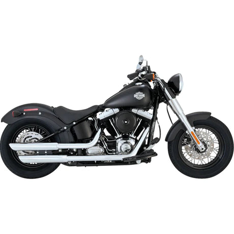 Vance & Hines 2007-2017- HD Softail Deluxe/Slim/Crossbones PCX Slip-On Exhaust