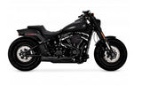 Vance & Hines 2018-2022- Harley Davidson Softail Fat Bob HO 2-1 Black PCX Full System Exhaust