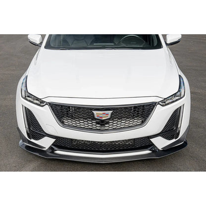 2020+ Cadillac CT5-V Blackwing - Carbon Fiber Front Lip + Canards