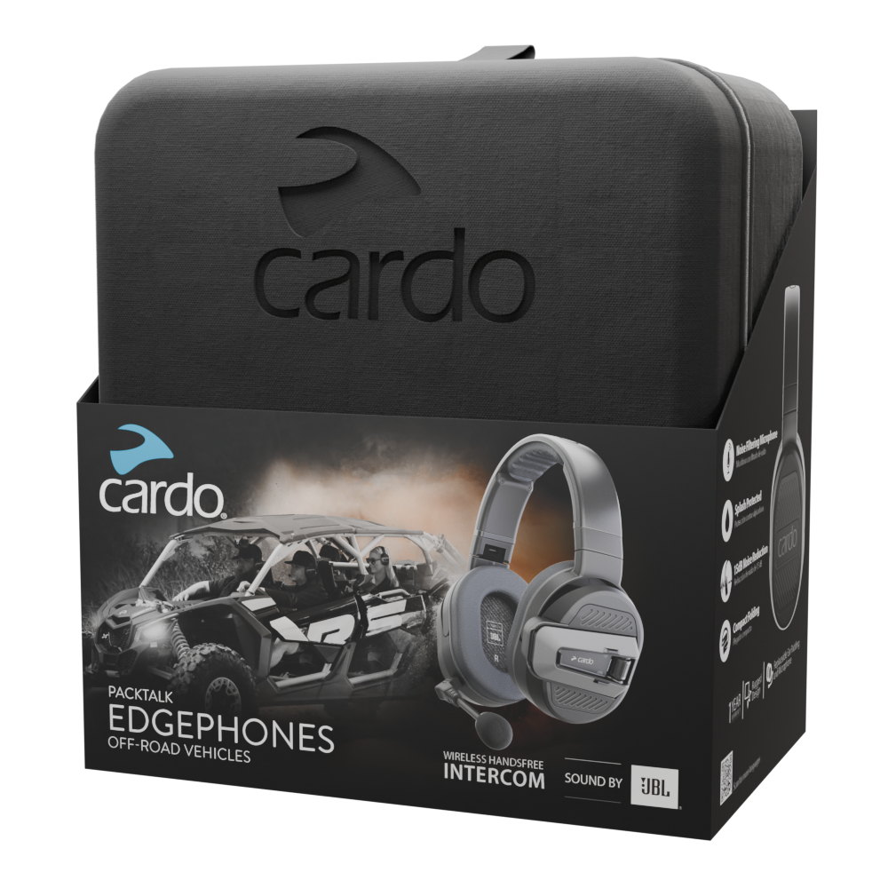 Cardo - Packtalk Edgephones ORV Bluetooth