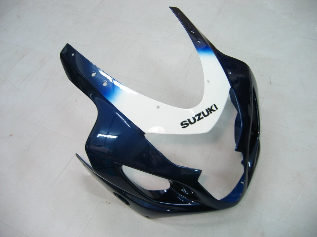 2004-2005 GSXR600/750 Suzuki Fairing Blue&White Kit