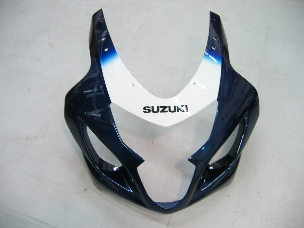 Amotopart 2004-2005 Suzuki GSXR 600 750 Fairing Blue&White Kit