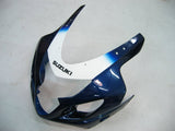 2004-2005 GSXR600/750 Suzuki Fairing Blue&White Kit