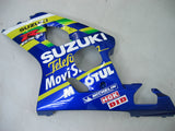 2004-2005 GSXR600/750 Suzuki Fairing Blue Kit