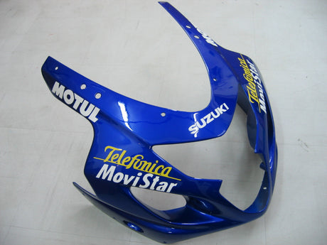 Amotopart 2004-2005 GSXR600750 Suzuki Fairing Blue Kit