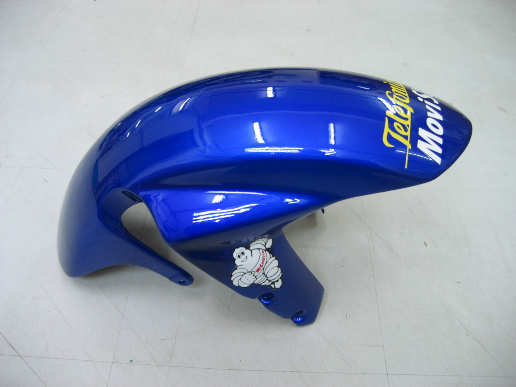 2004-2005 GSXR600/750 Suzuki Fairing Blue Kit