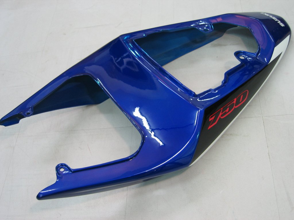 2004-2005 Suzuki GSXR 600/750 Fairing Blue Black Silver GSXR Racing