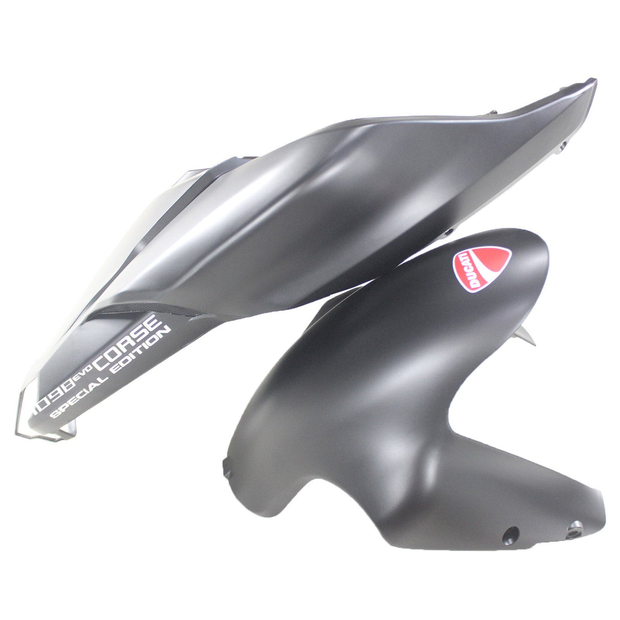 2007-2011 Ducati 1098 Matte Black Fairing Kit