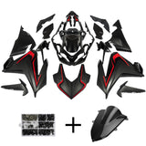 2019-2023 Honda CBR500R Black Red Fairing Kit