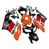 Amotopart Fairings Honda CBR1000RR 2004-2005 Fairing Repsol Racing Black Orange Fairing Kit