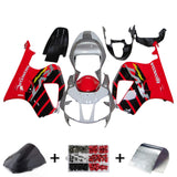 Amotopart 2000-2006 Honda VTR1000 RC51 Fairing Red&Sliver Kit