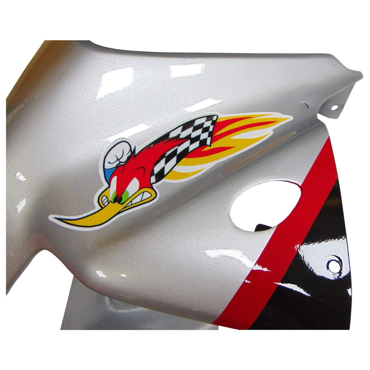 2000-2006 Honda VTR1000 RC51 Fairing Red&Sliver Kit