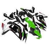 2021-2024 Kawasaki ER-6F Ninja 650 Green&Black Style2 Fairing Kit