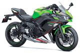 Amotopart 2020-2024 Kawasaki ER-6F Ninja650 Green&Black Style2 Fairing Kit