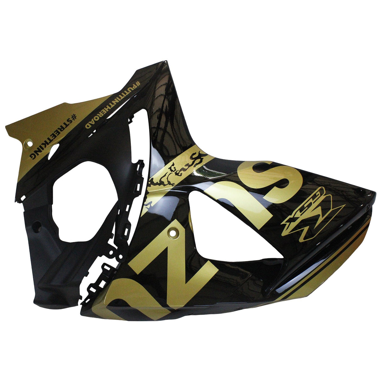 Amotopart 2009-2016 Suzuki GSXR1000 Fairing Black&Gold Kit