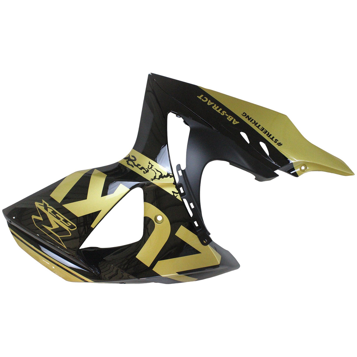 Amotopart 2009-2016 Suzuki GSXR1000 Fairing Black&Gold Kit