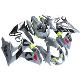 Amotopart 2009-2016 Suzuki GSXR1000 Fairing Grey&Black Kit