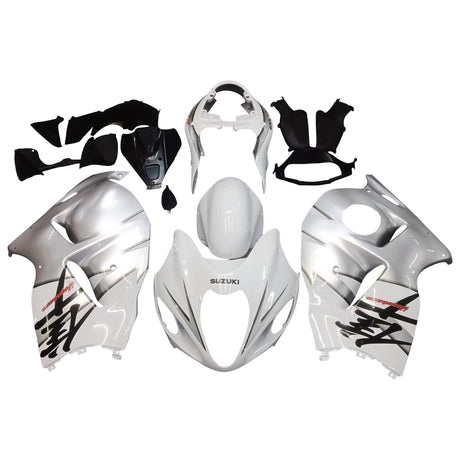 Amotopart Suzuki Hayabusa GSXR1300 1999-2007 White Kit