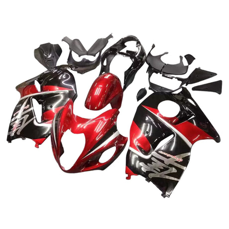 Amotopart Suzuki Hayabusa GSXR1300 1999-2007 G-Black&Red Kit